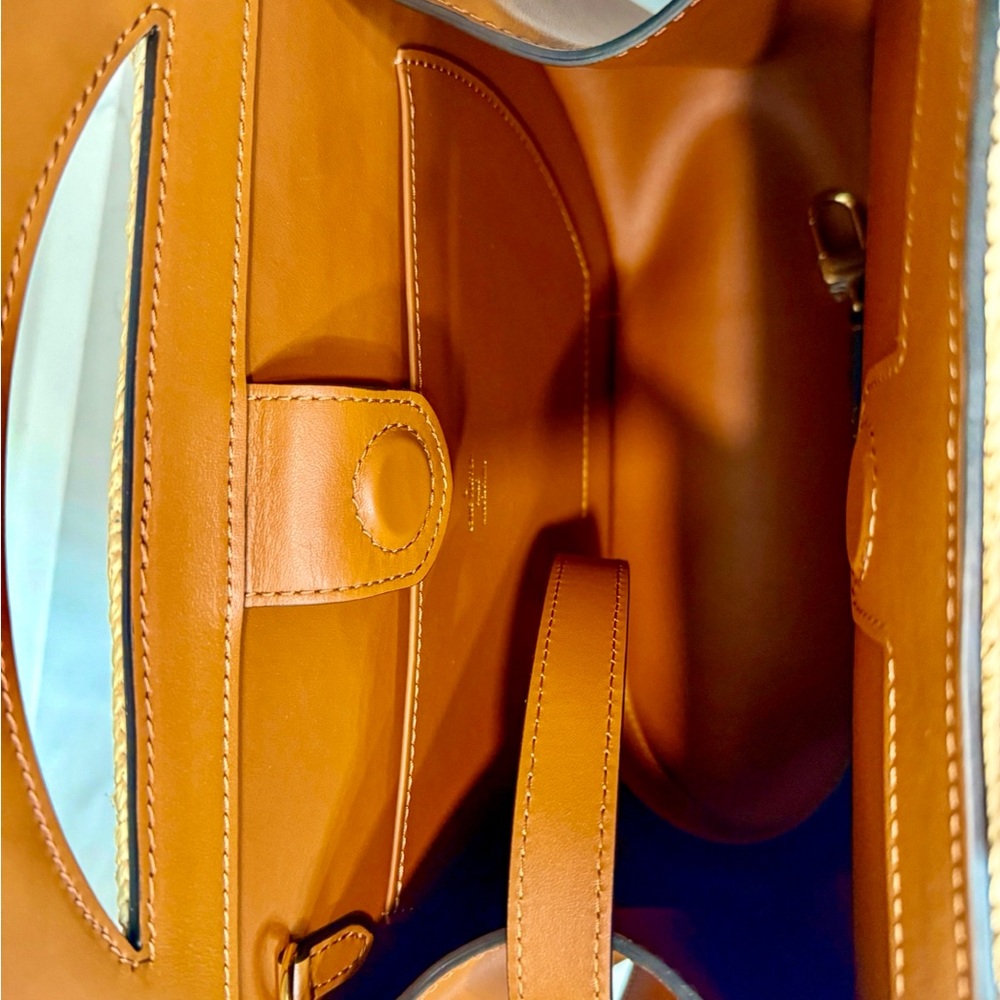 Louis Vuitton Around Me MM Natural/Tan in Raffia - Picture 5 of 10